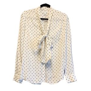 Banana Republic Silk Horsebit Blouse